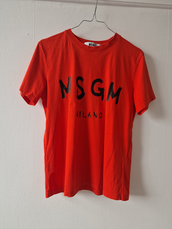 Genbrug luksus MSGM t-shirt 